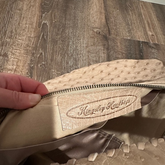 Vintage Ostrich Leather Kingsley Shoulder Bag - Picture 8 of 8